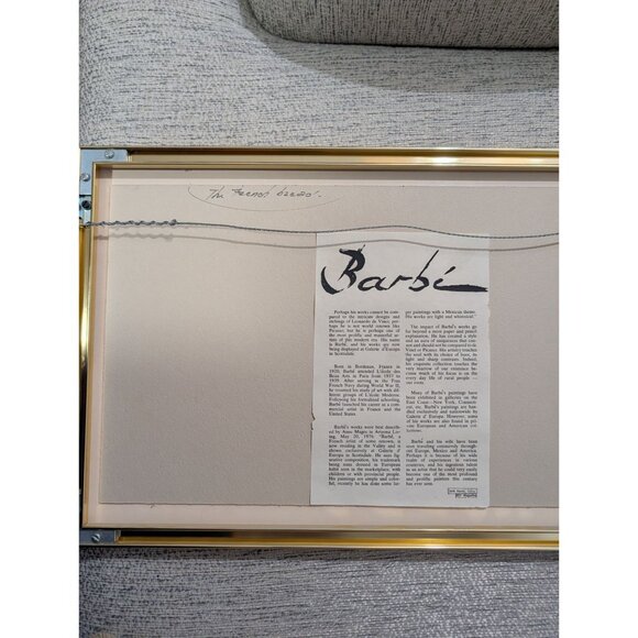 Barbi Framed Painting Satire Art titled The French Bread Nuns - Picture 15 of 16